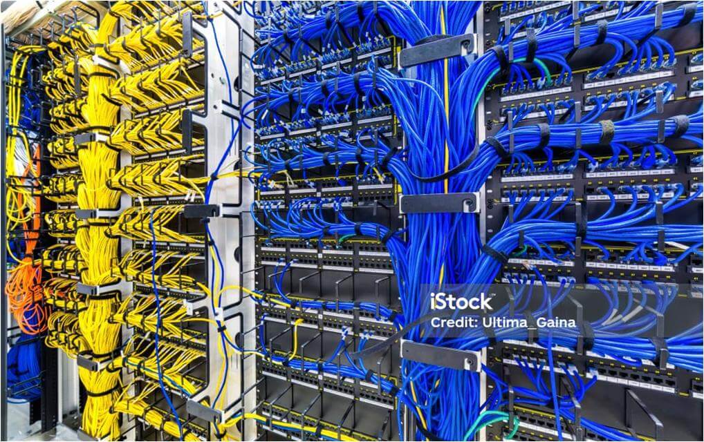 Routing and switching diagram