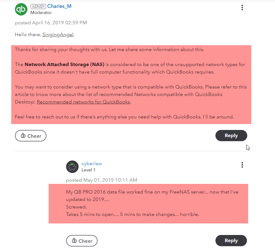 Intuit recommended QuickBooks network setup